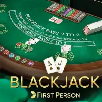 First Person Blackjack by Evolution